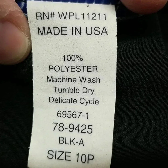 {DA-RUE of California} Vintage Pull-on Elastic Waist Pants in Size 10P - Picture 9 of 11